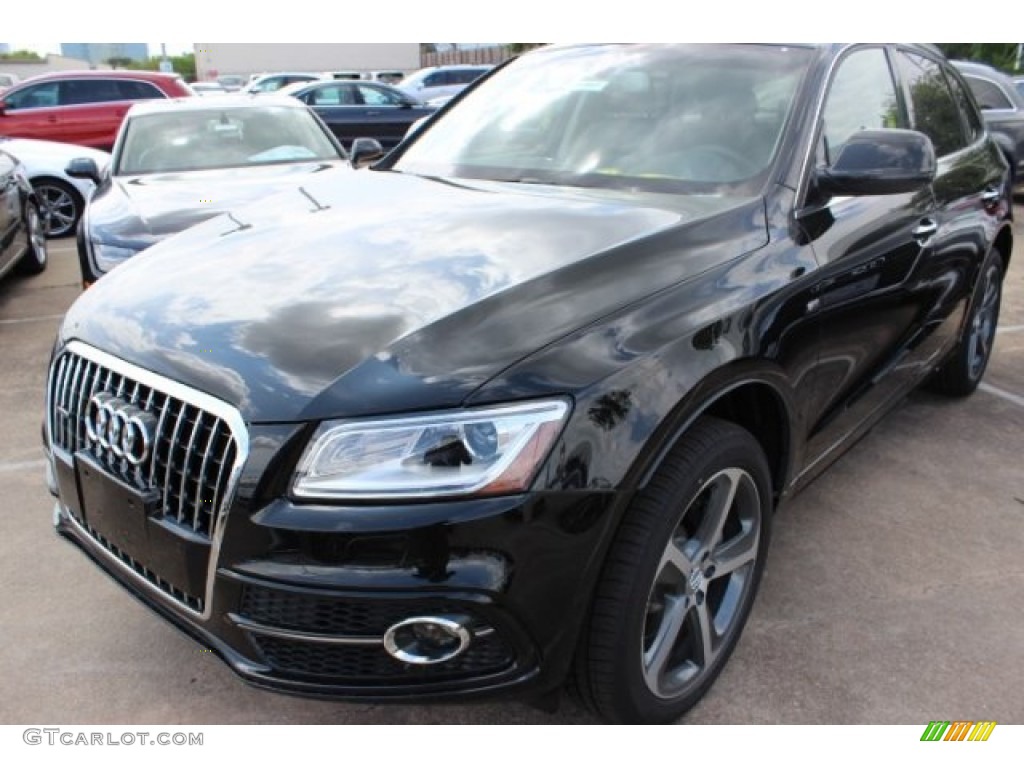 2016 Q5 3.0 TFSI Prestige quattro - Mythos Black Metallic / Black photo #3