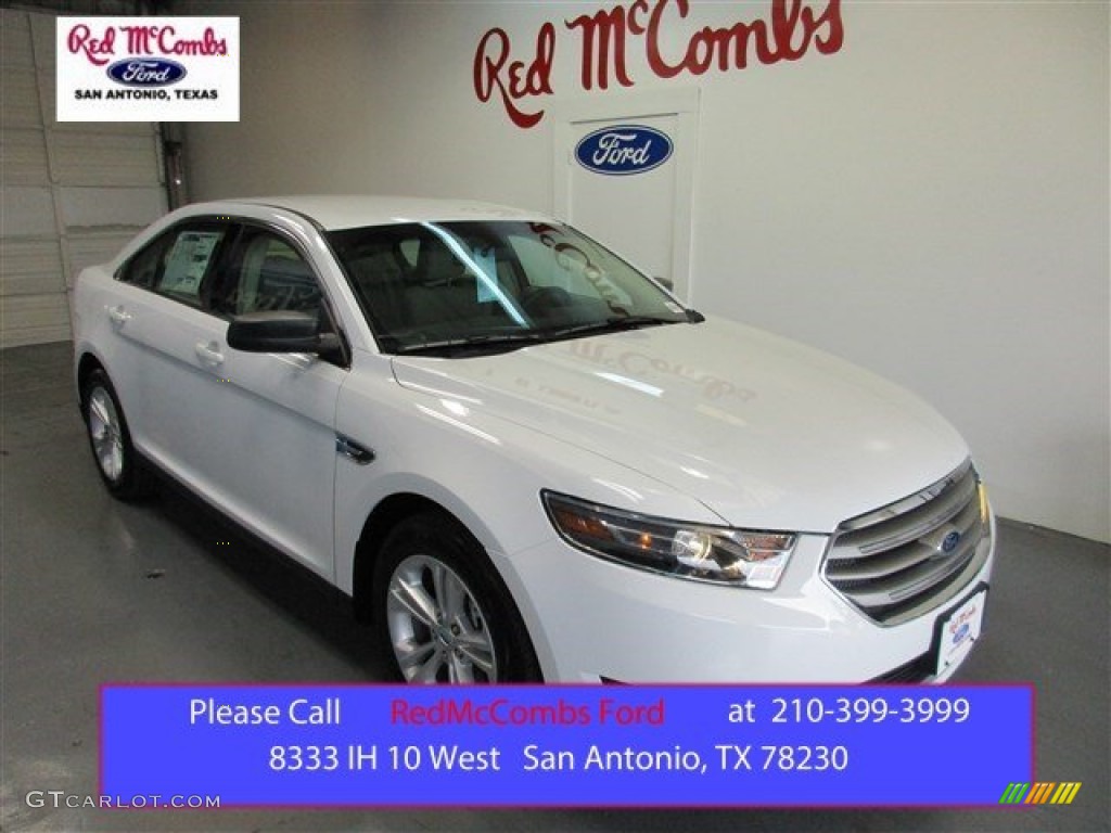 2015 Taurus SE - Oxford White / Dune photo #1