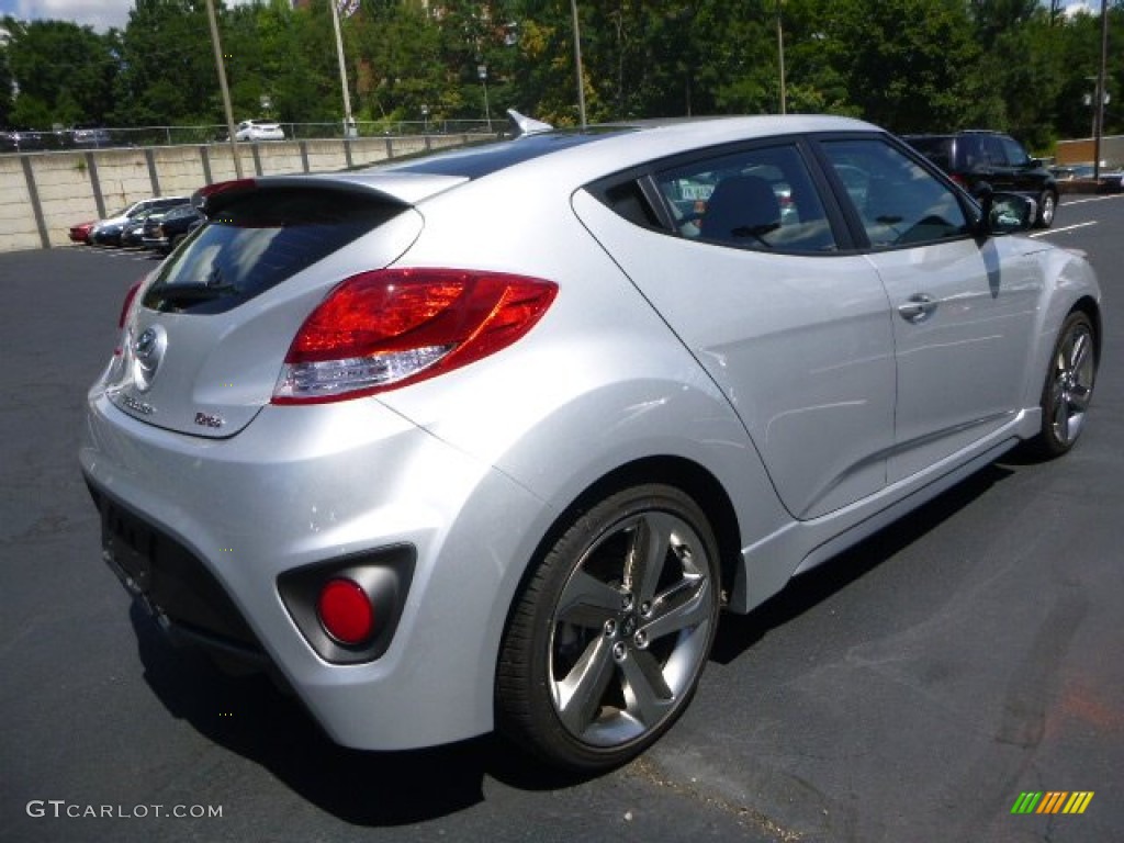 Ironman Silver 2013 Hyundai Veloster Turbo Exterior Photo #106115464
