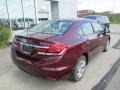 Crimson Pearl - Civic LX Sedan Photo No. 3
