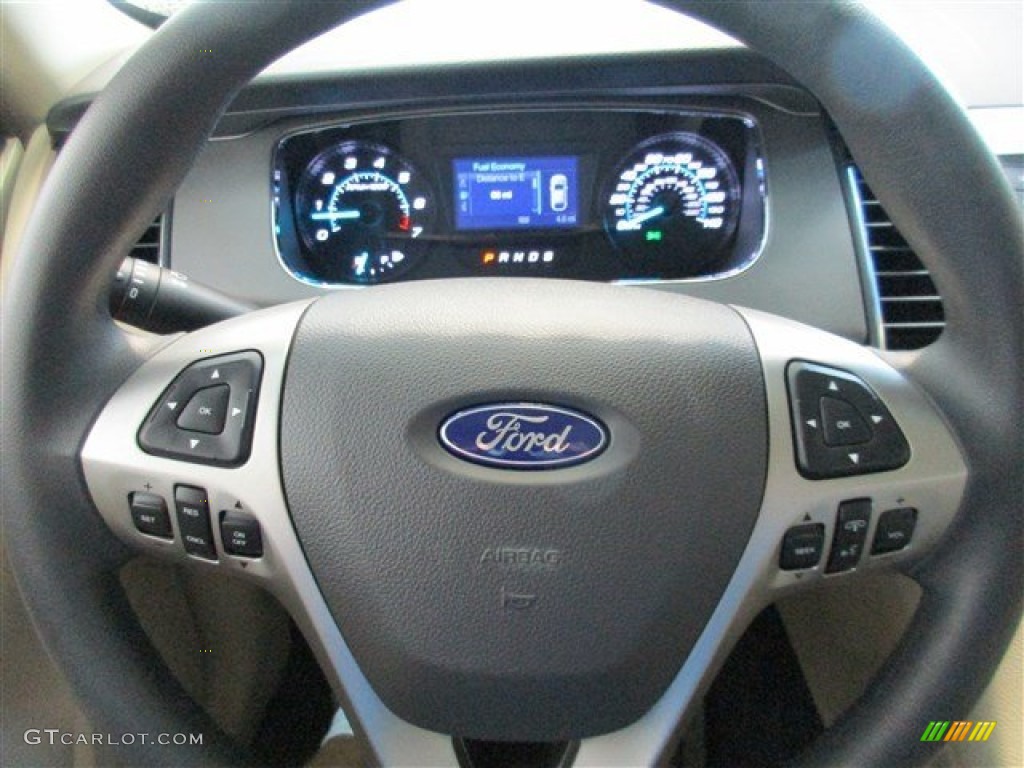 2015 Taurus SE - Oxford White / Dune photo #18