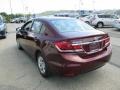Crimson Pearl - Civic LX Sedan Photo No. 5