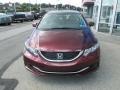 Crimson Pearl - Civic LX Sedan Photo No. 8