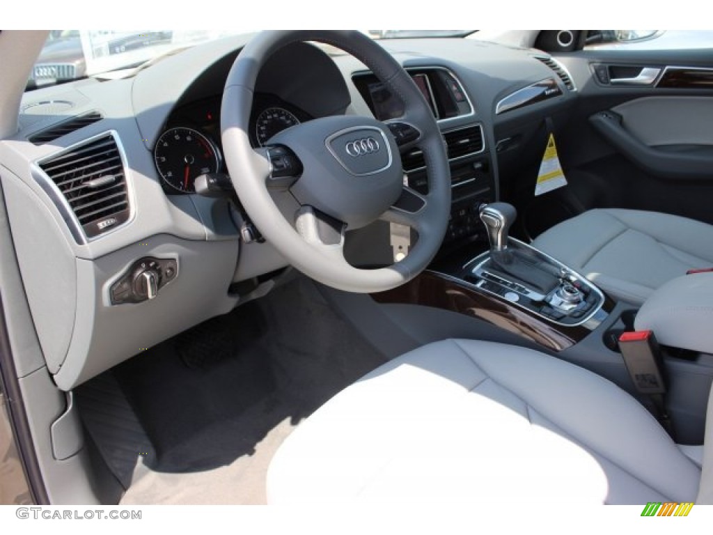 Titanium Gray Interior 2016 Audi Q5 2.0 TFSI Premium quattro Photo #106117234