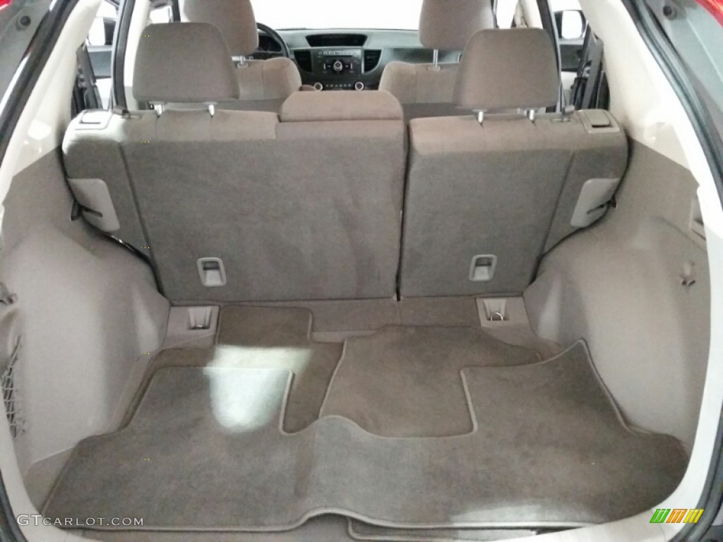 2013 CR-V LX AWD - Polished Metal Metallic / Gray photo #17