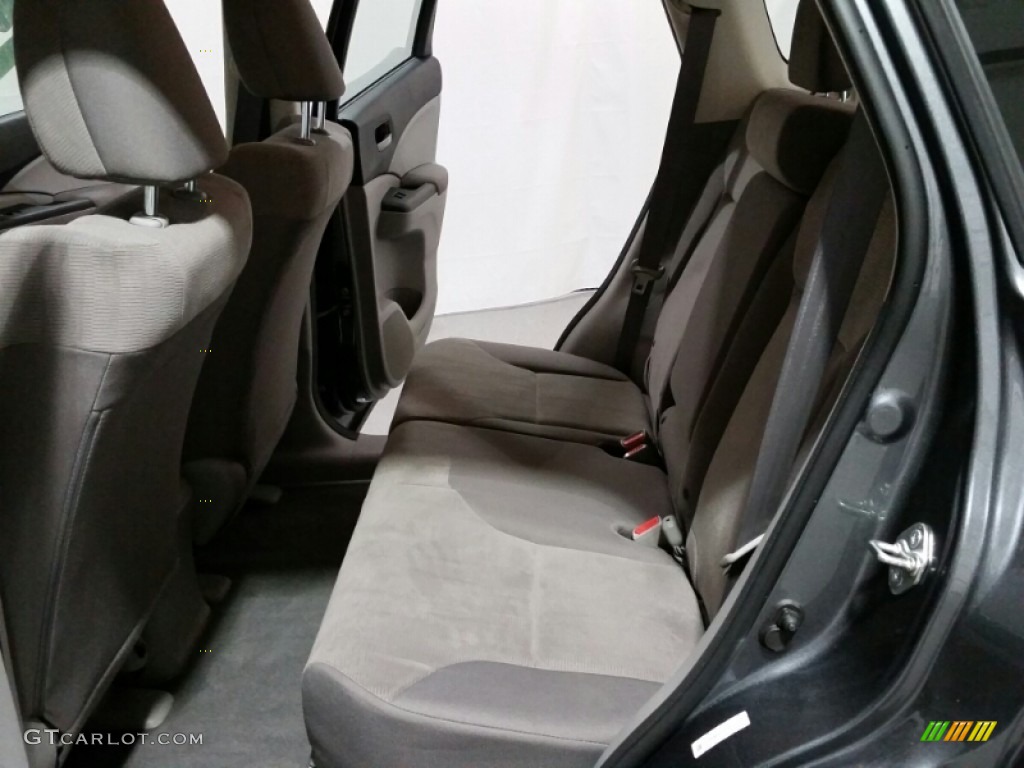 2013 CR-V LX AWD - Polished Metal Metallic / Gray photo #19