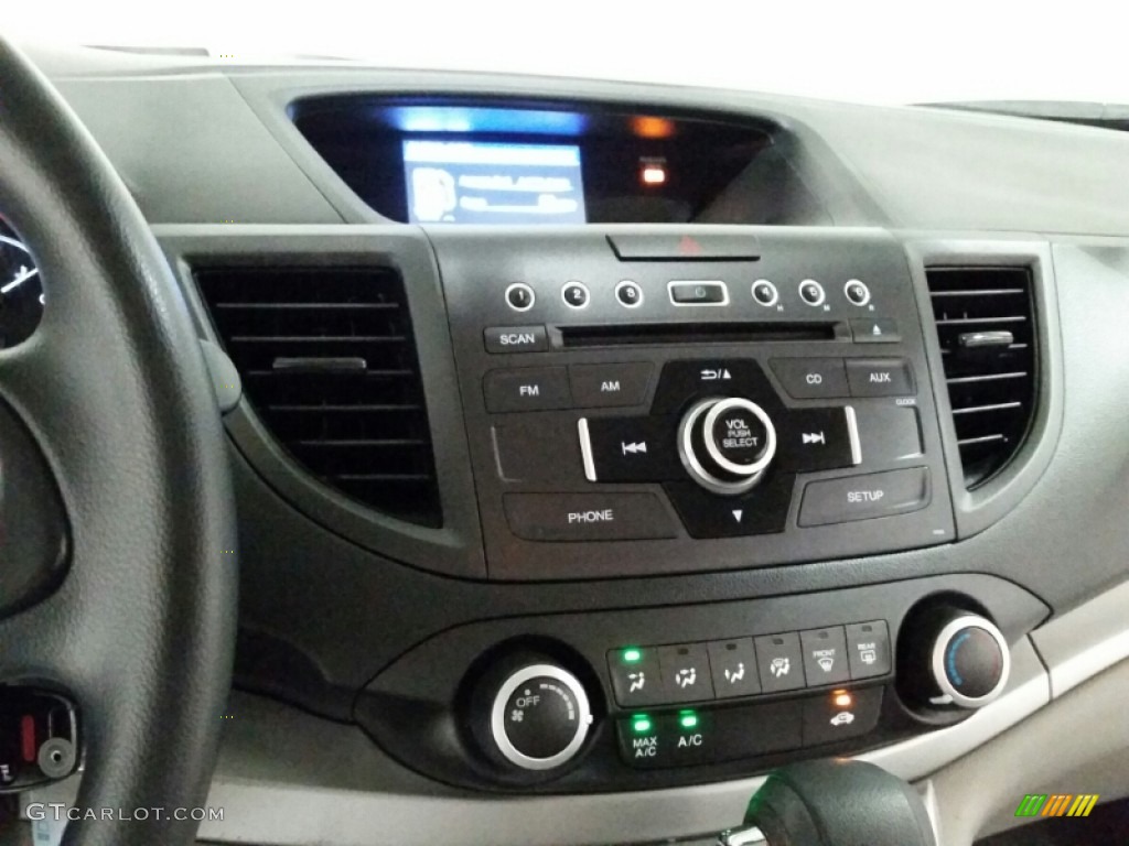 2013 CR-V LX AWD - Polished Metal Metallic / Gray photo #27