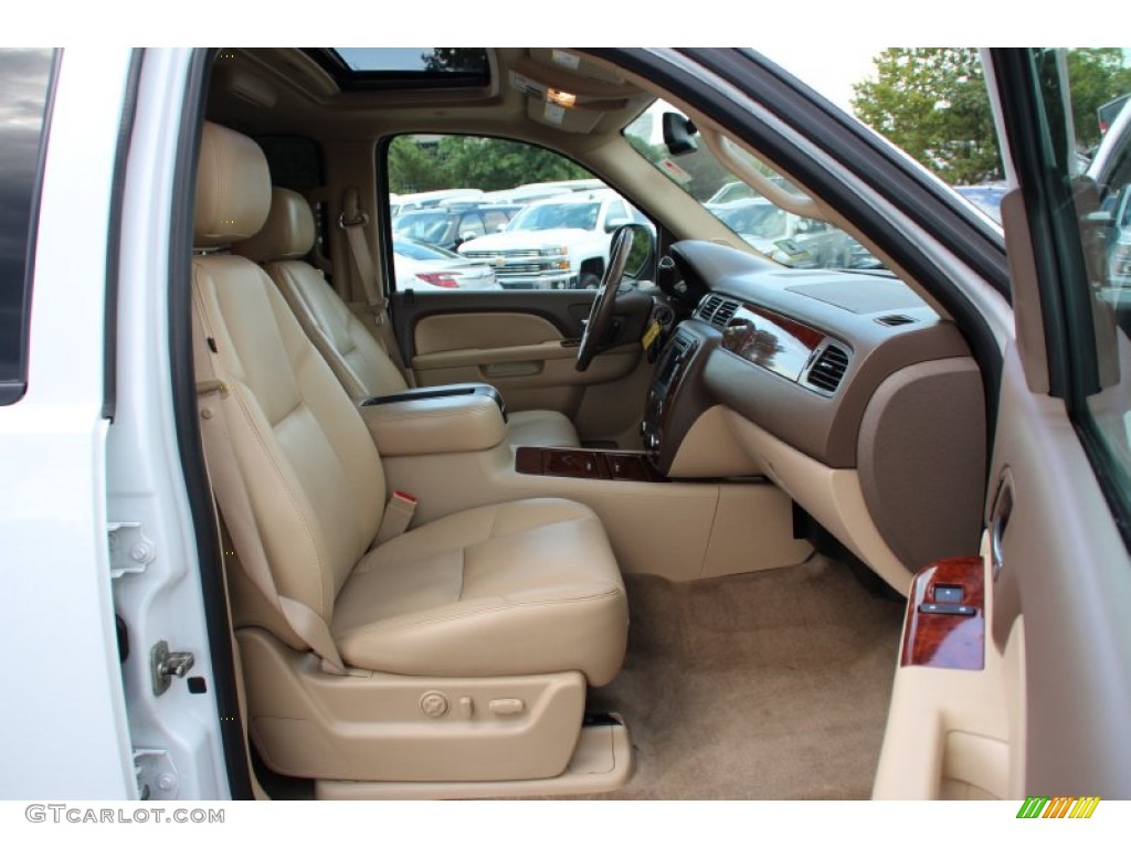 2011 Tahoe LTZ 4x4 - Summit White / Light Cashmere/Dark Cashmere photo #10