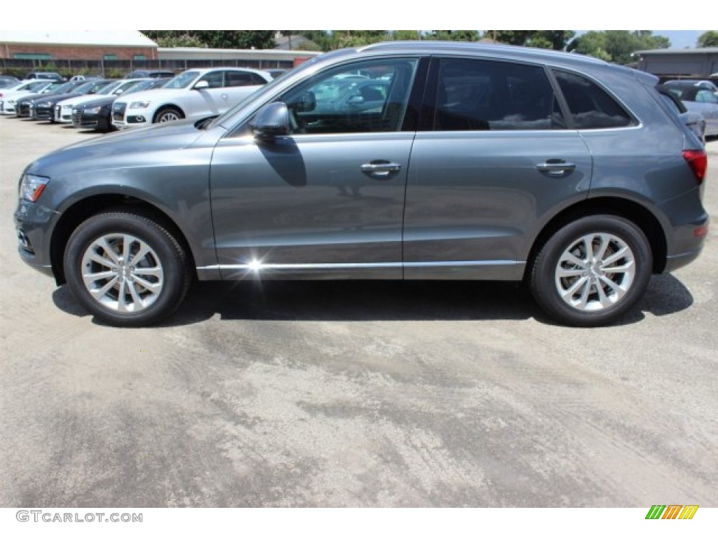 2016 Q5 2.0 TFSI Premium quattro - Monsoon Gray Metallic / Black photo #5