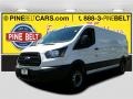Oxford White 2015 Ford Transit Van 150 LR Long