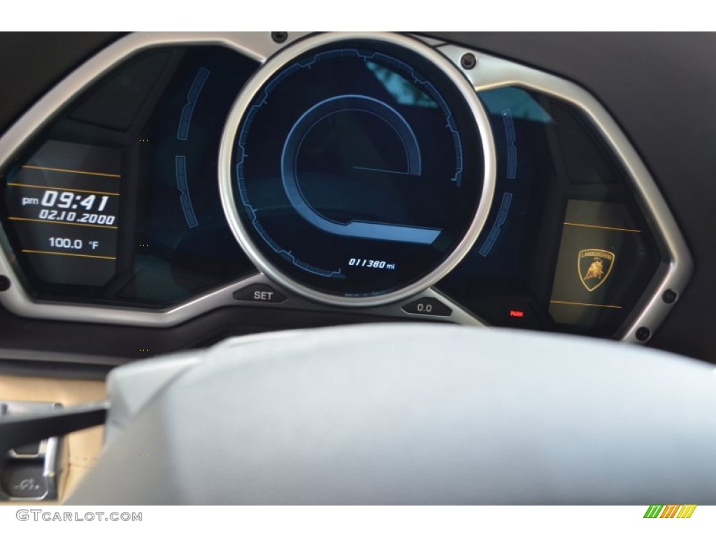 2013 Lamborghini Aventador LP 700-4 Roadster Gauges Photo #106119130