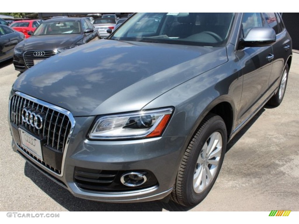2016 Q5 2.0 TFSI Premium quattro - Monsoon Gray Metallic / Black photo #3