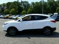 2014 Winter White Hyundai Tucson SE  photo #12