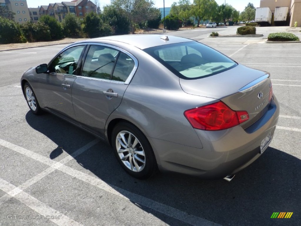 2007 G 35 Journey Sedan - Platinum Graphite Metallic / Stone Gray photo #3