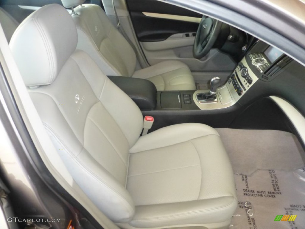 2007 G 35 Journey Sedan - Platinum Graphite Metallic / Stone Gray photo #25