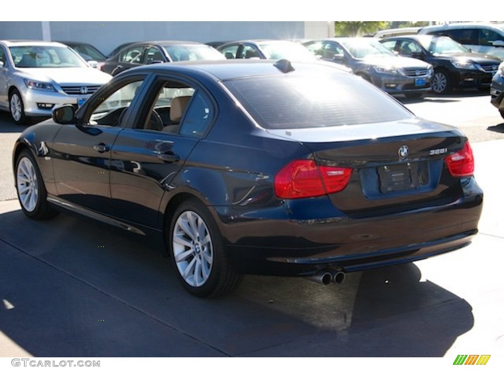 2010 3 Series 328i Sedan - Monaco Blue Metallic / Beige photo #2