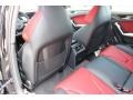 Black/Magma Red 2016 Audi S4 Prestige 3.0 TFSI quattro Interior Color