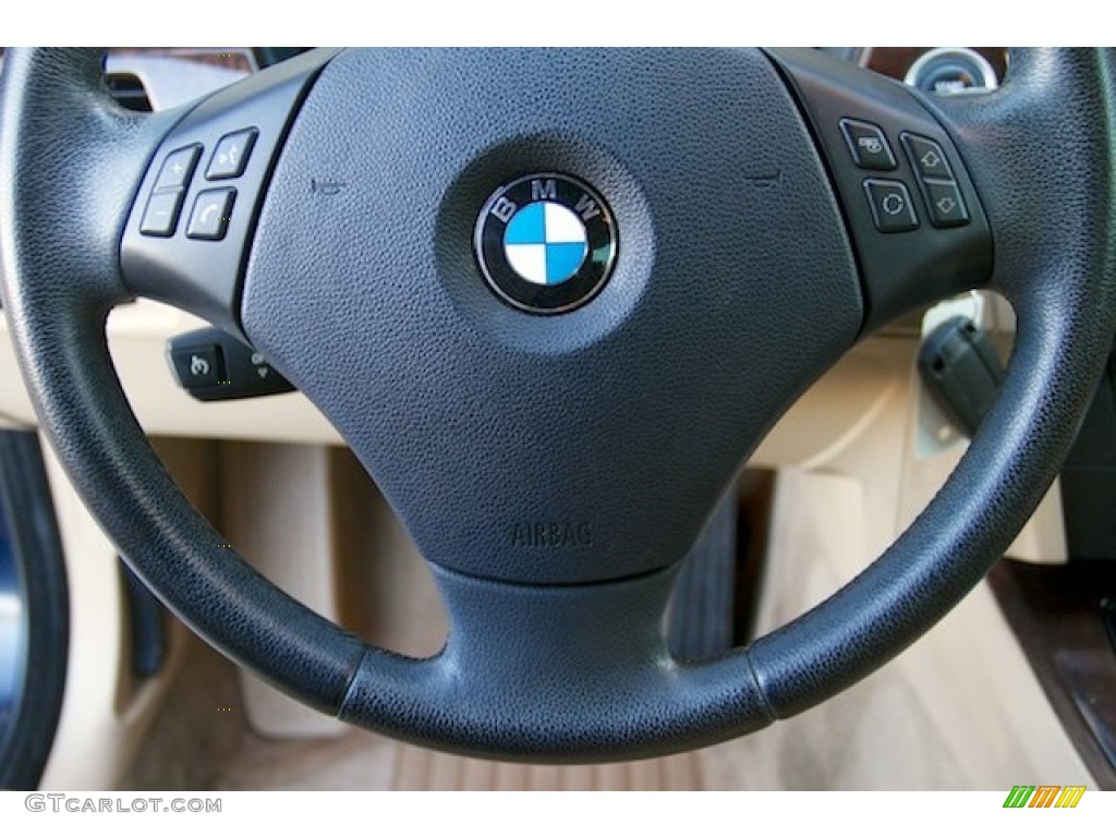 2010 3 Series 328i Sedan - Monaco Blue Metallic / Beige photo #13