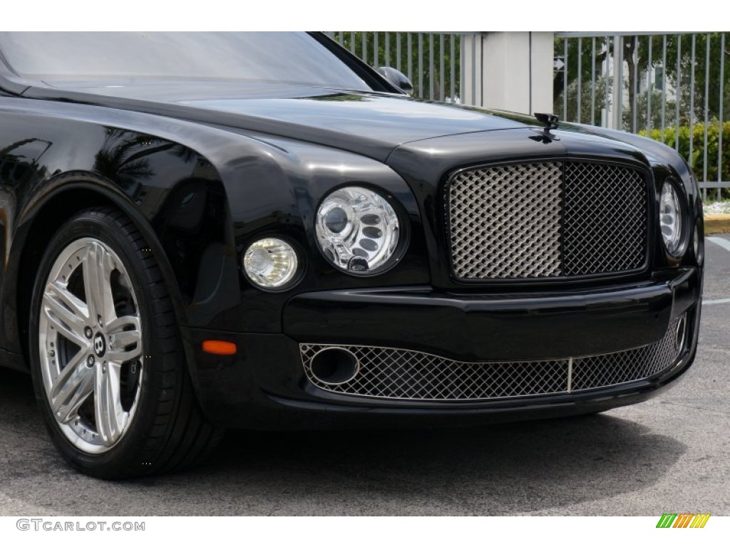 2011 Mulsanne Sedan - Diamond Black Metallic / Beluga photo #97