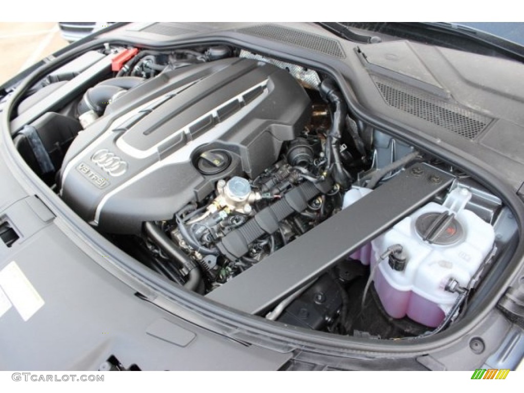 2015 A8 L 4.0T quattro - Monsoon Gray Metallic / Black photo #46