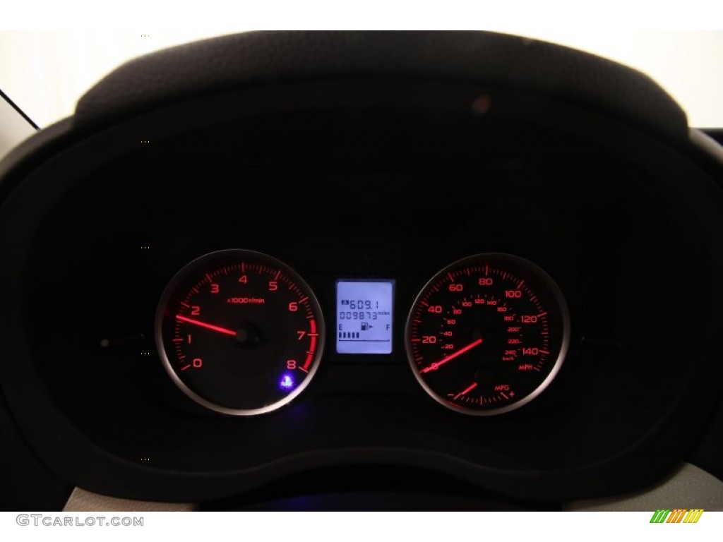 2014 XV Crosstrek 2.0i Premium - Quartz Blue Pearl / Ivory photo #6