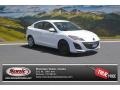 Crystal White Pearl Mica - MAZDA3 i Sport 4 Door Photo No. 1