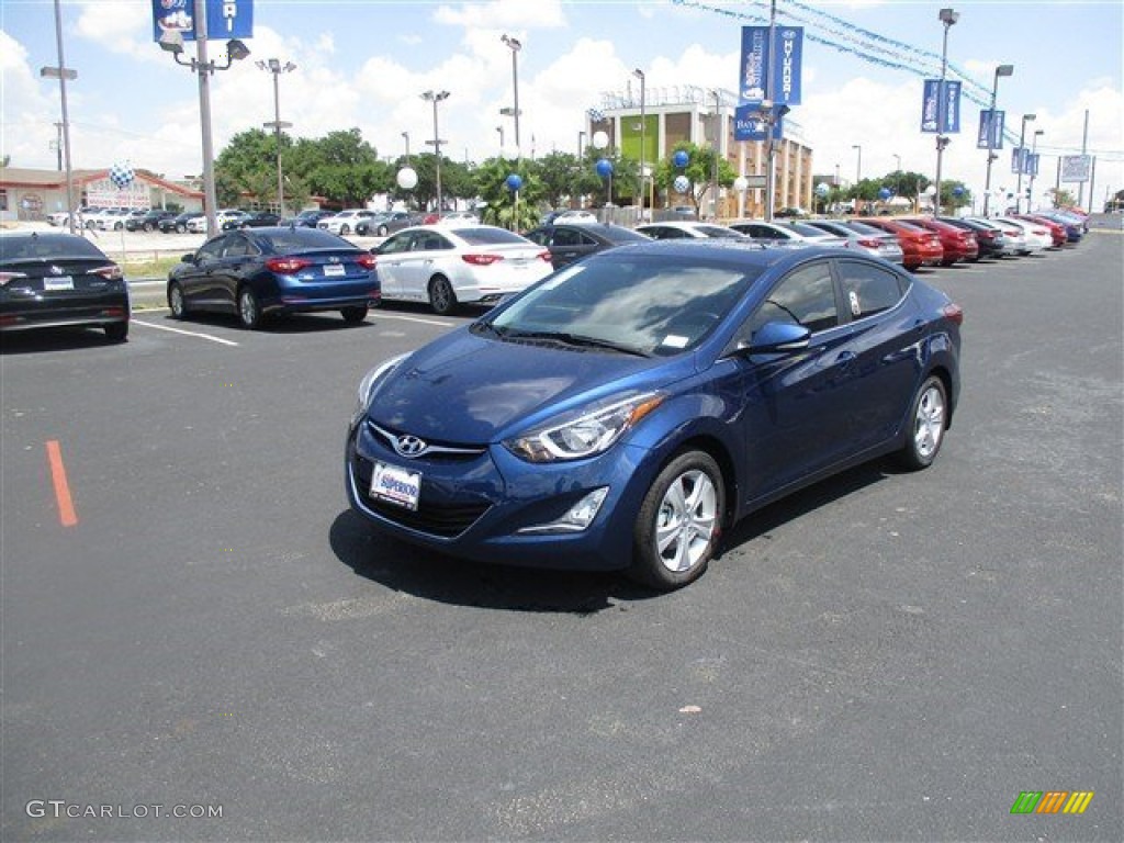 2016 Elantra Value Edition - Blue / Black photo #3