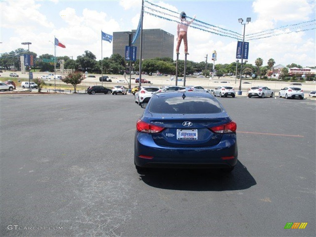 2016 Elantra Value Edition - Blue / Black photo #7