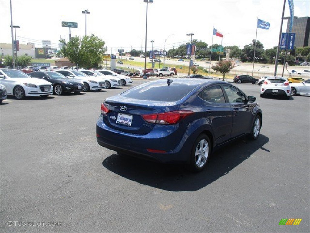 2016 Elantra Value Edition - Blue / Black photo #8