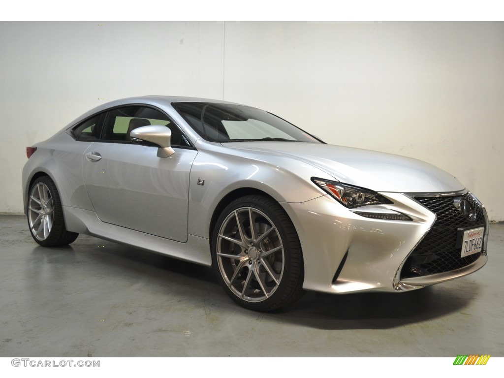 2015 RC 350 F Sport - Silver Lining Metallic / Stratus Gray photo #2