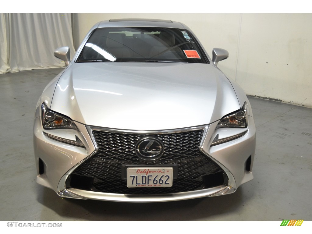 2015 RC 350 F Sport - Silver Lining Metallic / Stratus Gray photo #4