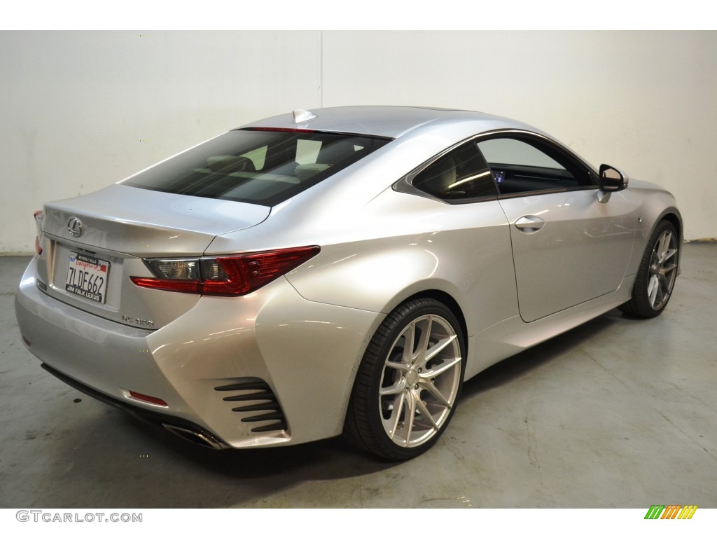 2015 RC 350 F Sport - Silver Lining Metallic / Stratus Gray photo #5