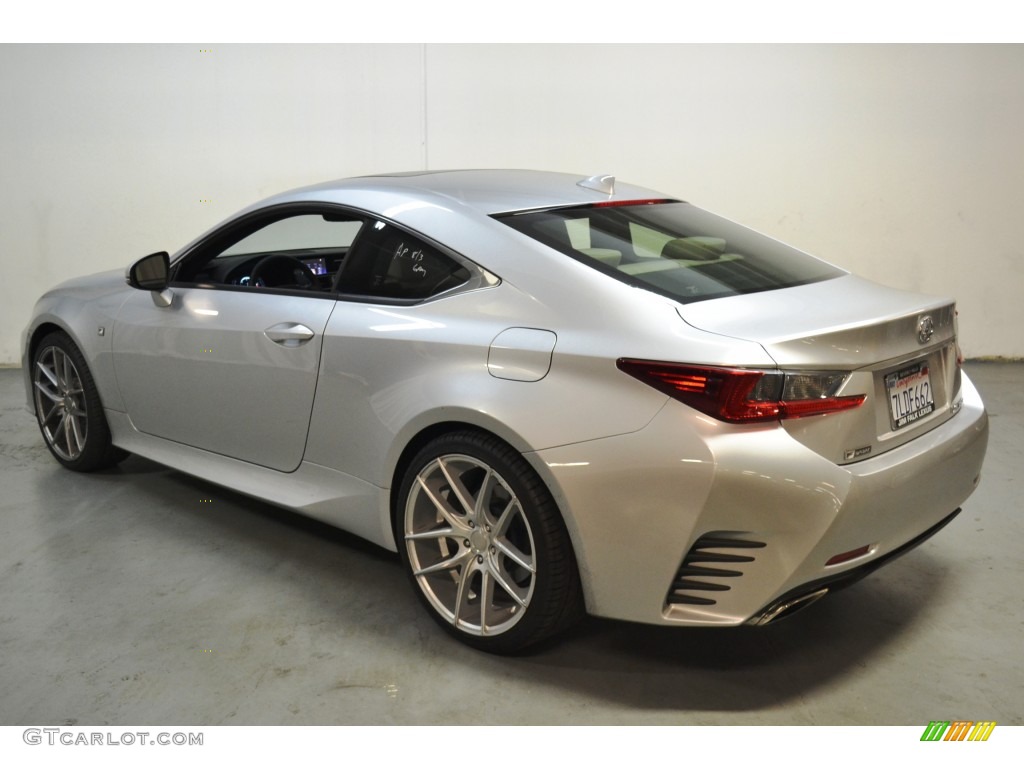 2015 RC 350 F Sport - Silver Lining Metallic / Stratus Gray photo #6