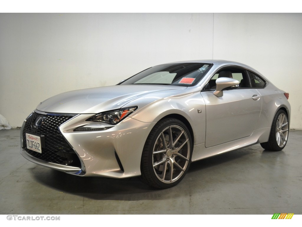 2015 RC 350 F Sport - Silver Lining Metallic / Stratus Gray photo #10