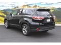 2015 Attitude Black Metallic Toyota Highlander XLE AWD  photo #3