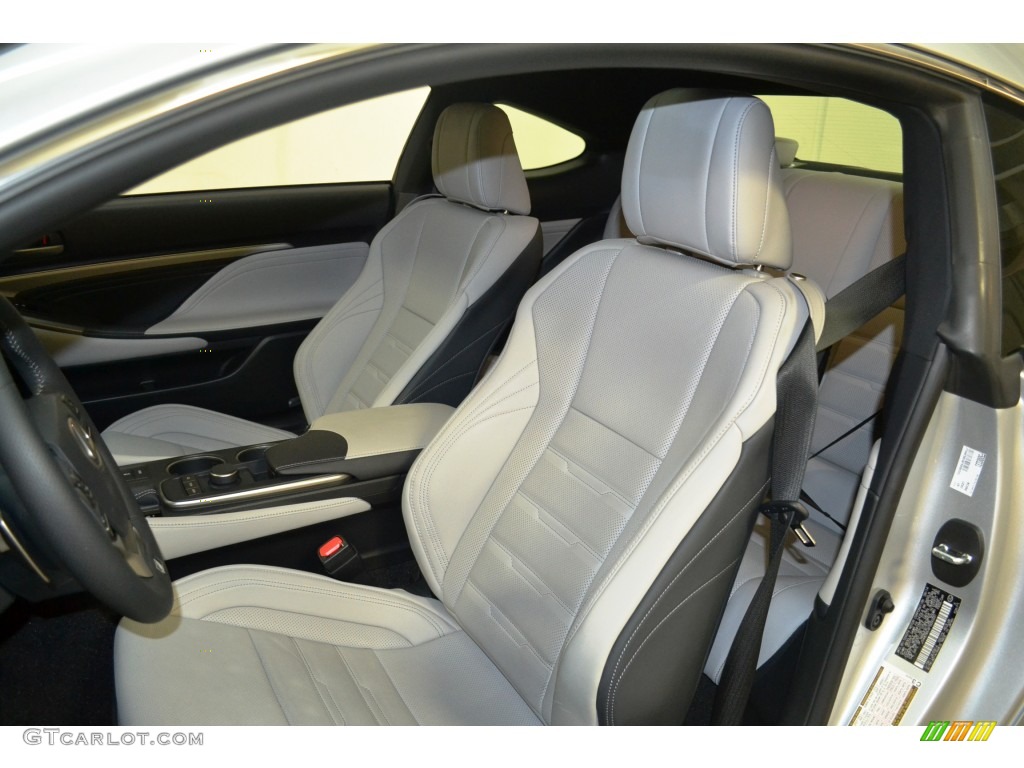 2015 Lexus RC 350 F Sport Front Seat Photos