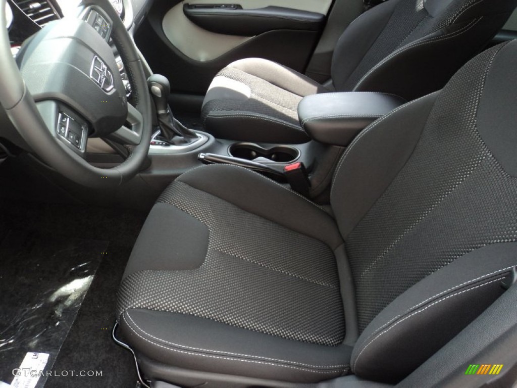 Black/Light Tungsten Interior 2016 Dodge Dart SXT Rallye Blacktop Photo #106129173
