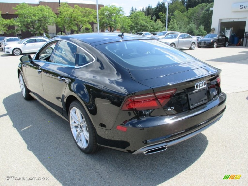 2016 A7 3.0 TFSI Premium Plus quattro - Brilliant Black / Black photo #4