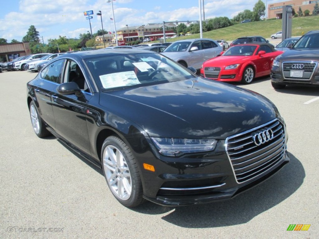 Brilliant Black 2016 Audi A7 3.0 TFSI Premium Plus quattro Exterior Photo #106130566