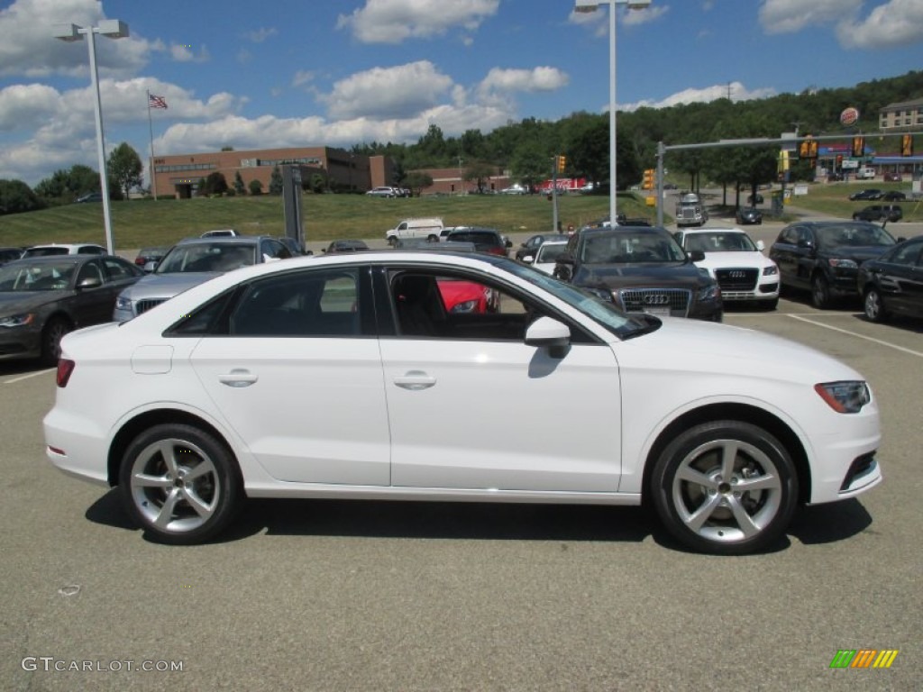 Ibis White 2016 Audi A3 2.0 Premium quattro Exterior Photo #106131406