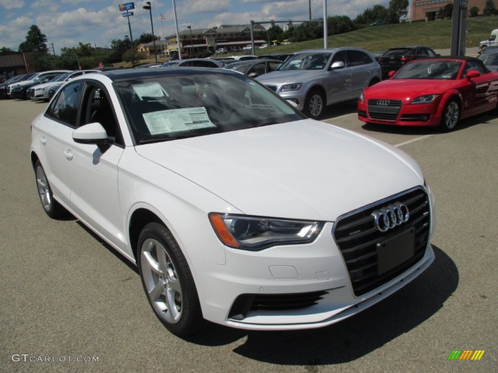 Ibis White 2016 Audi A3 2.0 Premium quattro Exterior Photo #106131445