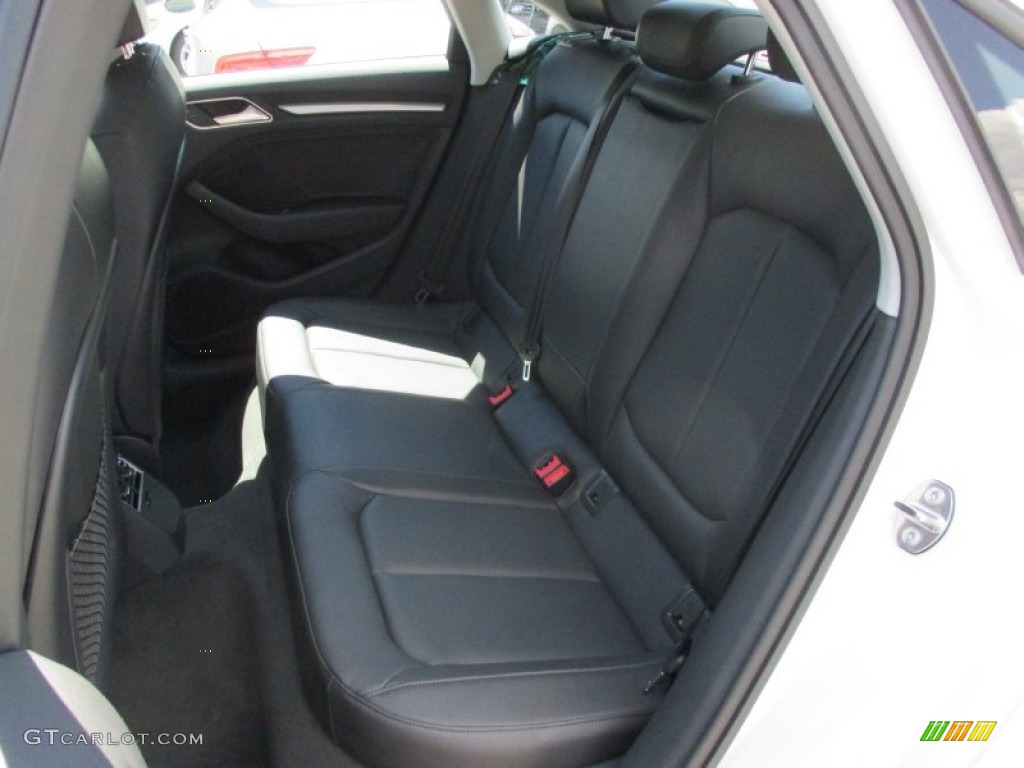 Black Interior 2016 Audi A3 2.0 Premium quattro Photo #106131643