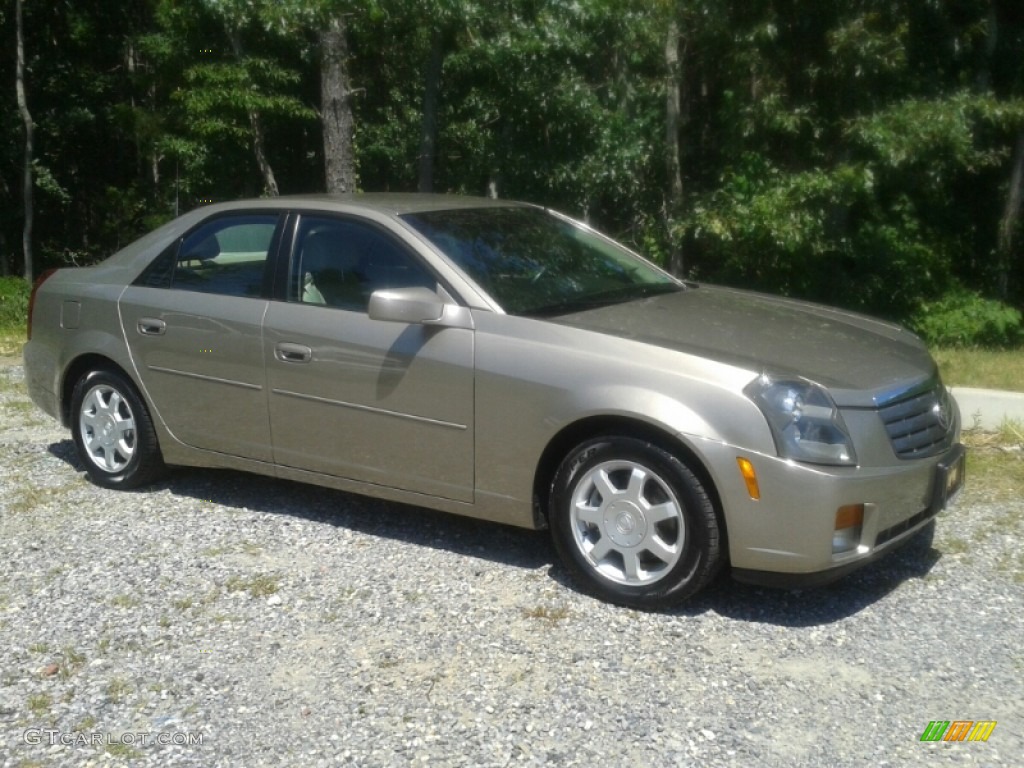 2004 CTS Sedan - Cashmere / Light Neutral photo #3