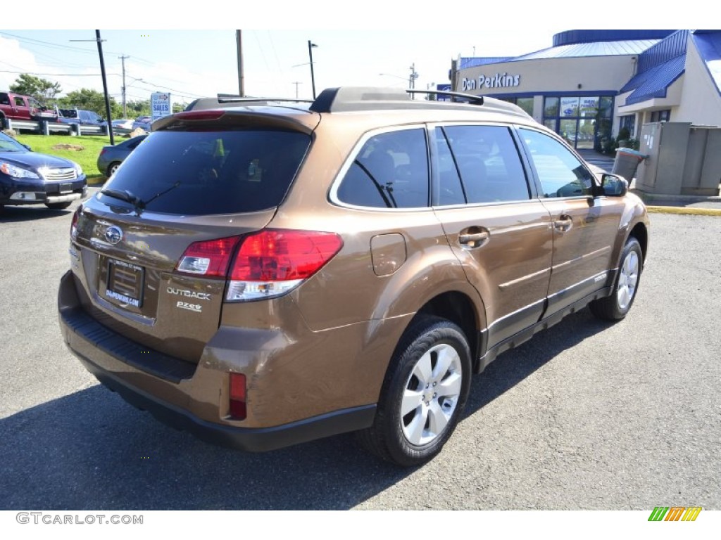 2012 Outback 2.5i Premium - Caramel Bronze Pearl / Warm Ivory photo #6
