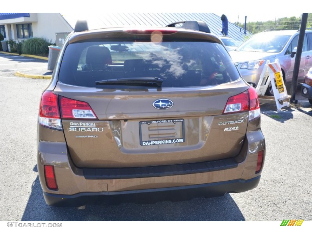 2012 Outback 2.5i Premium - Caramel Bronze Pearl / Warm Ivory photo #7