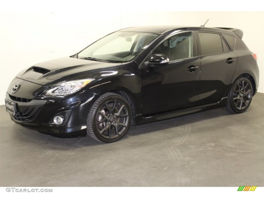 Black Mica 2013 Mazda MAZDA3 MAZDASPEED3 Exterior Photo #106132180