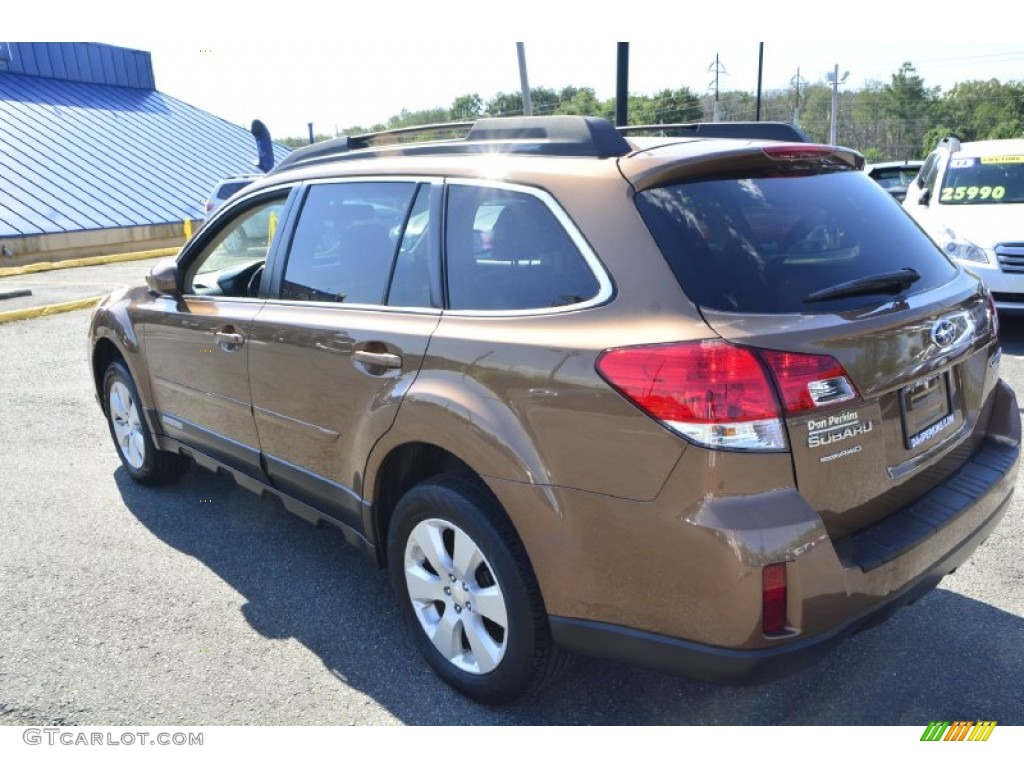 2012 Outback 2.5i Premium - Caramel Bronze Pearl / Warm Ivory photo #10