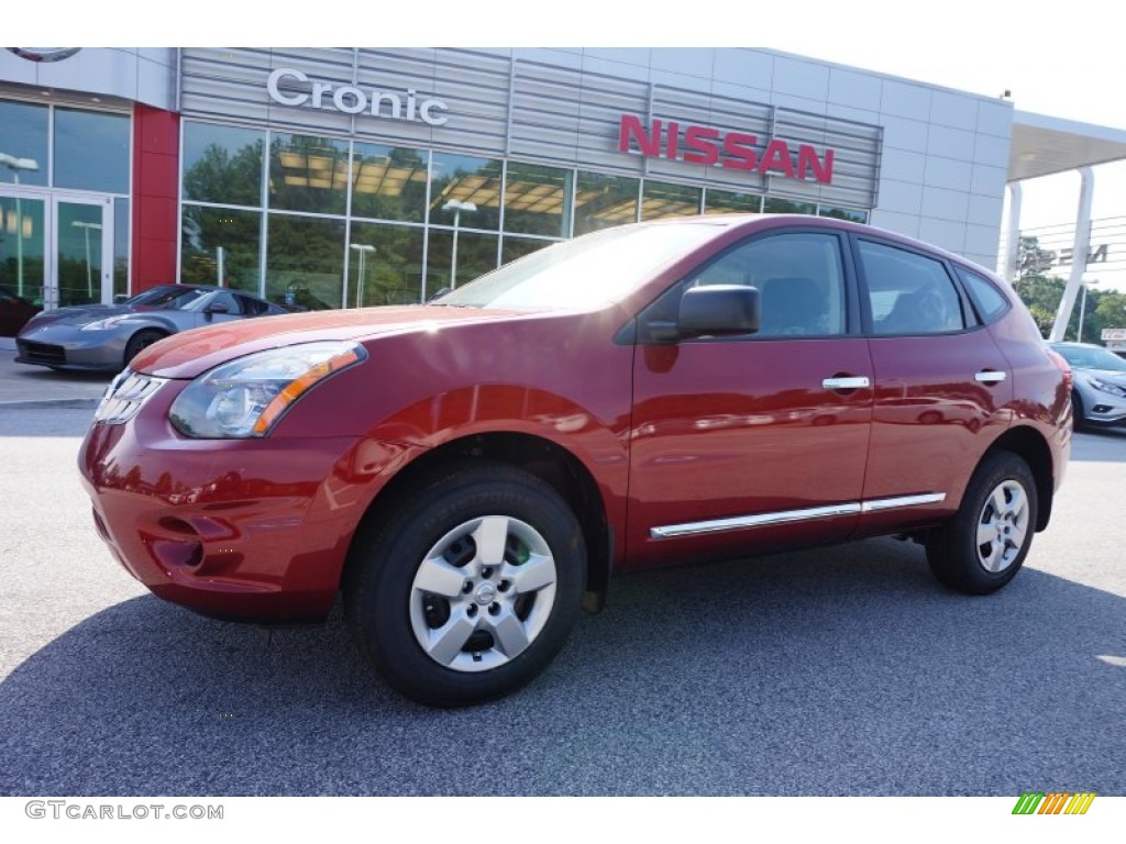 Cayenne Red Nissan Rogue Select