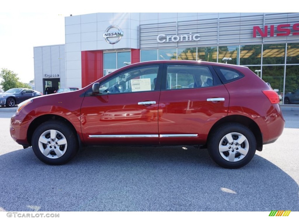 2015 Rogue Select S - Cayenne Red / Black photo #2