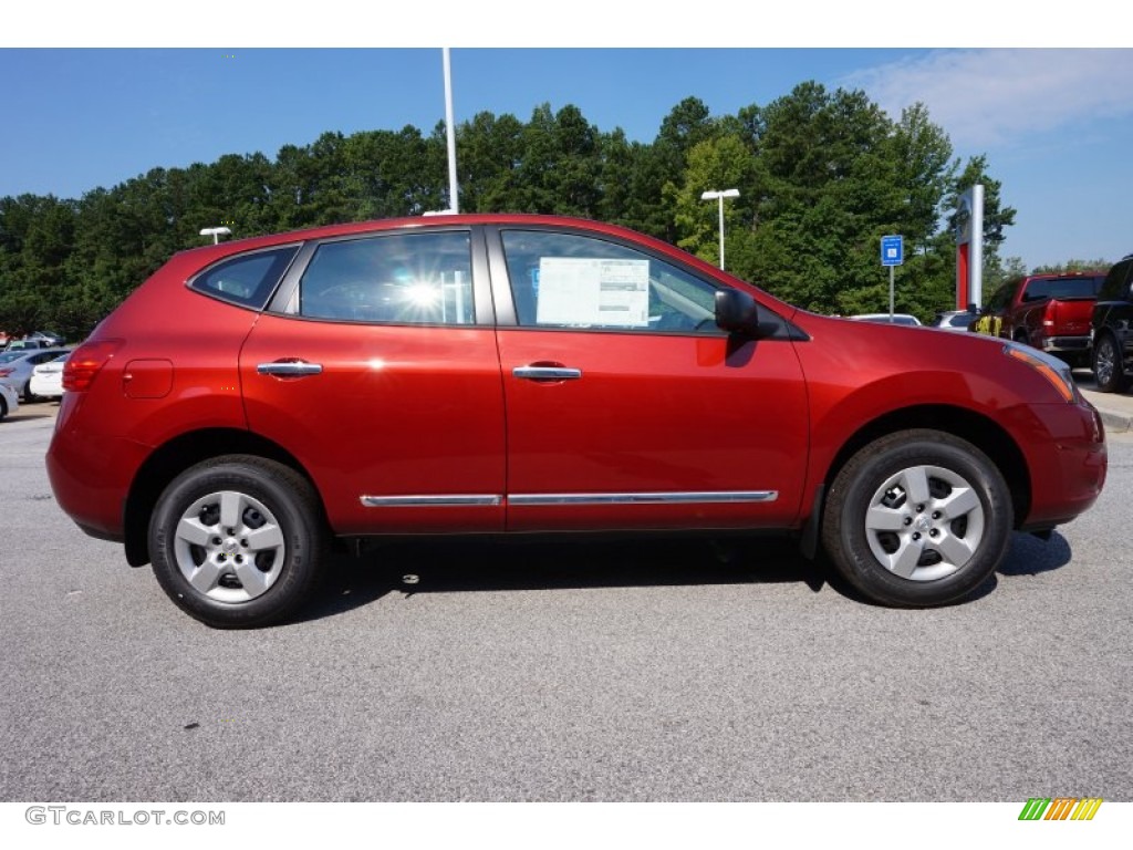 2015 Rogue Select S - Cayenne Red / Black photo #6
